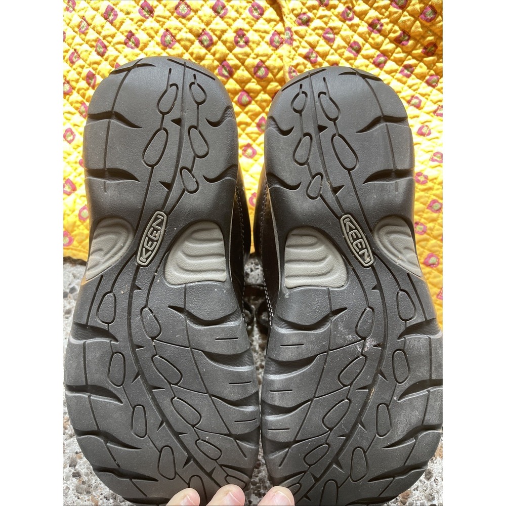 Keen Presidio II Shoes Women's US 10 Black Leather Hiking Low Lace Up Sneakers - Picture 12 of 16